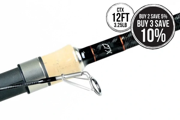 Free Spirit CTX Carp Rods 12ft 3.5lb 50mm full cork - Image 3
